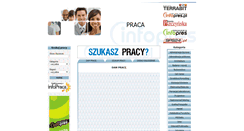 Desktop Screenshot of praca.infopres.pl