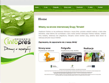 Tablet Screenshot of drukarnia.infopres.pl